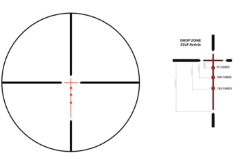 Image of Bushnell R3 Black 4-12x 40mm 1" Tube DZ22 BDC Reticle, R3-41240S4