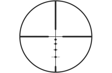 Image of Bushnell Trophy XLT 4-12x40mm Riflescope, 1in Tube, DOA Quick Ballistic Reticle, Black, RT4124BS11