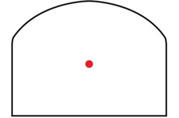 Image of Bushnell 1x25mm Reflex Red Dot Sight, 4 MOA Red Dot Reticle, Black, RXS10R