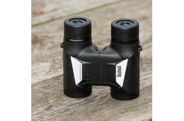 Image of Bushnell Spectator Sport 8x32mm Roof Prism Binoculars, Black/Blue, BS1832