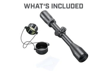 Image of Bushnell Trophy XLT 4-12x40mm Riflescope, 1in Tube, DOA Quick Ballistic Reticle, Black, RT4124BS11