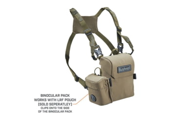 Image of Bushnell Vault Modular Optics Protection System Binocular Pack, Green, BABINPCT