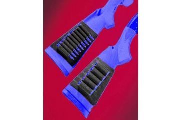 Image of GunMate Buttstock shell holder / Elastic sleeve / pouch for rifle or shotgun stock, Available options Material Synthetic; Style Shotgun;