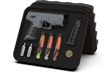 Image of Byrna Technologies Byrna Sd Pepper Kit Gray W/ 2 Mags &amp; Projectiles