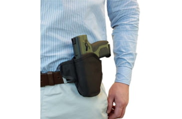 Image of Byrna Technologies Nylon Waistband Holster w/Retention, Fits HD/SD, 810042110762