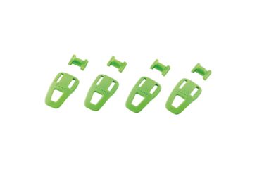 Image of C.A.M.P. Titan Helmet Replacement Headlamp Clips, Green, 2718