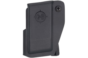Image of C&amp;G Holsters Competition OWB Magazine Holster, 10/45, Right Hand, Black, 4110-100