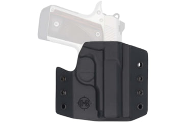 Image of C&amp;G Holsters Covert OWB Belt Holster, Kimber Micro 9, Right Hand, Black, 3150-100