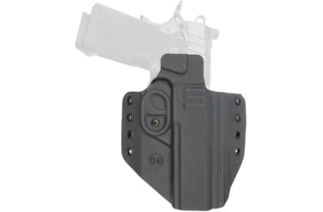 Image of C&amp;G Holsters Covert OWB Belt Holster, Springfield 1911 DS Prodigy 4.25in, Left Hand, Black, 1065-100