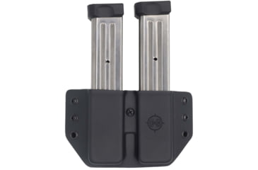 Image of C&amp;G Holsters Double Flat Magazine OWB Holster, 1911, Ambidextrous, Black, 4029-100