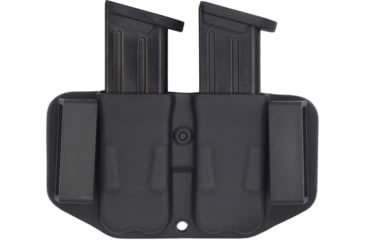 Image of C&amp;G Holsters Double Flat Magazine OWB Holster, 1911, Ambidextrous, Black, 4029-100