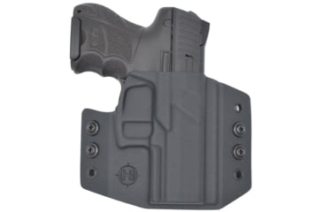 Image of C&amp;G Holsters OWB Covert H&amp;K P30sk RH S, Outside-the-Waistband OWB, H&amp;K P30sk, Right, Black, 009-100