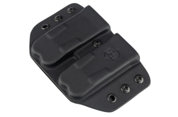 Image of C&amp;G Holsters OWB Glock 43 DBL Mag S, Outside-the-Waistband OWB, Glock 43 Magazine, Both, Black, 149-100