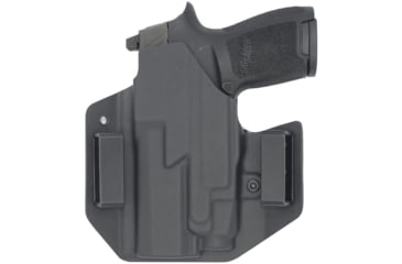 Image of C&amp;G Holsters OWB Tactical Holster, Sig Sauer P320c w/ TLR-7 Streamlight, Outside-the-Waistband OWB, Right, Black, 386-100