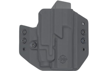 Image of C&amp;G Holsters OWB Tactical Holster, Sig Sauer P320c w/ TLR-7 Streamlight, Outside-the-Waistband OWB, Right, Black, 386-100