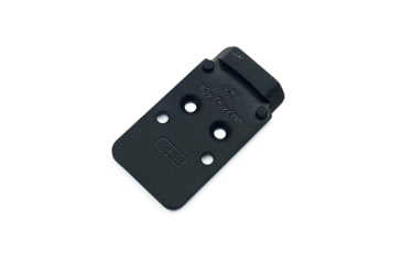 Image of C&amp;H Precision Weapons CZ P-10 V4 MIL/LEO Adapter Plate, Trijicon RMR/SRO, Holosun 407C/507C/508C/508T, Black, CZ-RSH