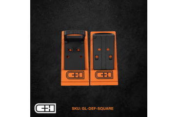 Image of C&amp;H Precision Weapons Optics Adapter Plate - For Glock Mos V4 Defender - GL-DEF-SQUARE
