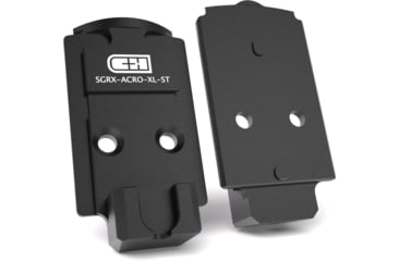 Image of C&amp;H Precision Weapons Optics Adapter Plate - Sig P320 Rx/pro/axg, Black - SGRX-ACRO-XL-ST
