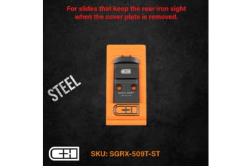 Image of C&amp;H Precision Weapons Optics Adapter Plate, Sig P320 RX/Pro/Axg, Holosun 509T, SGRX-509T-ST