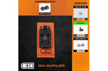 Image of C&amp;H Precision Weapons Optics Adapter Plate Walther PPQ/Q4/Q5, Holosun EPS, WLPPQ-EPS