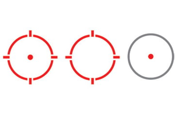 Image of C&amp;H Precision Weapons STRYKR Red Dot for FLUX Raider and PDWs, Black, RD-STKR-PMO-RD-MR