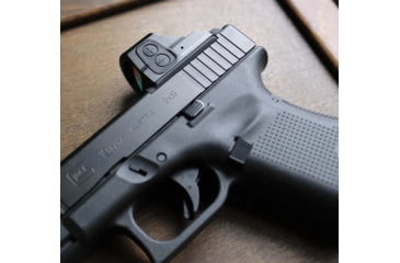 Image of C&amp;H Precision Weapons V4 MIL/LEO Adapter Plate, Glock MOS, Trijicon RMR, SRO, Holosun 407C, 507C, 508C, 508T, Black, GL-RSH