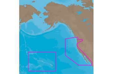 Image of C-MAP 4D Full, US West Coast &amp; Hawaii, SD/MSD, Black CMAP-NA-D024