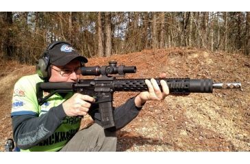 Image of C-MORE C3 1-6x24 Competition Rifle Scope - TJ1I Reticle, Black, 1-6x24 C3-1624-2-LTI-TJ1I