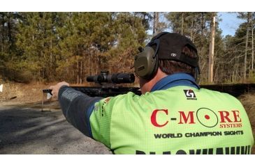Image of C-MORE C3 1-6x24 Competition Rifle Scope - TJ1I Reticle, Black, 1-6x24 C3-1624-2-LTI-TJ1I
