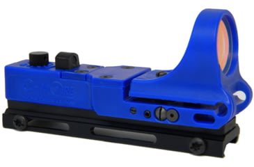 Image of C-MORE Tactical Railway Red Dot Sight w/Click Switch, Blue, 12 MOA CTRWBB-12