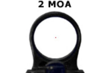 Image of C-MORE Tactical Railway Red Dot Sight w/Standard Switch, Black, 2 MOA TRWB-2