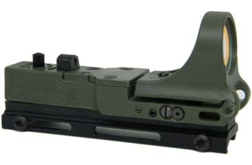 Image of C-MORE Tactical Railway Red Dot Sight w/Standard Switch, Olive Drab Green, 6 MOA TRWOD-6
