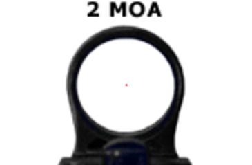 Image of C-MORE Railway Red Dot Sight w/Click Switch, Gray, 2 MOA CRWG-2