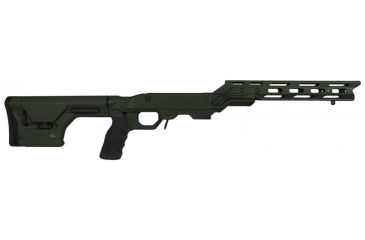 Image of Cadex Defence OT Core Rifle Stock for Savage 10/11/12/14/16 Short Action, Hybrid OD Green/Black, SOTC-V-R-SA-OD-TL-3.055-4277