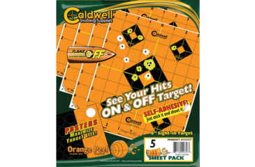 Image of Caldwell 8in Sight Target, 5 Sheets, 1166102
