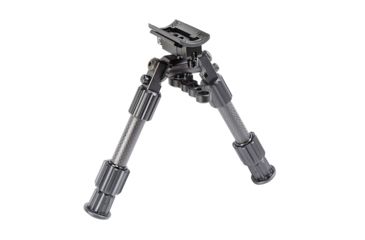 Image of Caldwell Accumax Carbon Fiber Premium Swivel Stud Bipod, 6in-9in, Black, 1092515