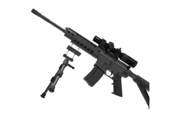 Image of Caldwell Bipod Adapter, Pic Rail to MLOK, Black, 1242499