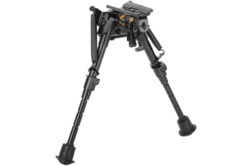 Image of Caldwell XLA External Spring Pivot Position Bipod, 6-9in, Black, 247142