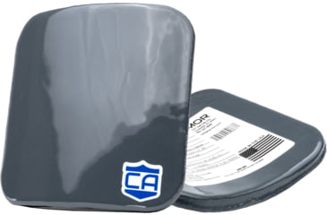 Image of Caliber Armor AV2 RF2 Side PolyShield Spall Armor Plate, 6x6 inch, Pair Side Plates, Multi-Curved, 19-AV2-66-SPC-SET