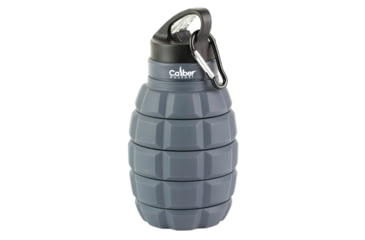 Image of Caliber Gourmet Silicone Collapsible Grenade Water Bottle, 580ml, CBG-TMS-GRENADE