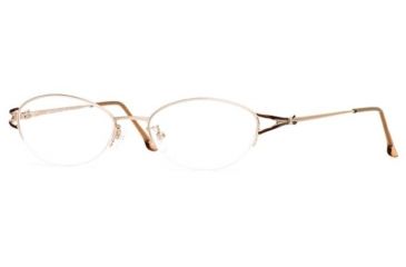 Image of Calligraphy Collections Cecille SESC CECI00 Bifocal Prescription Eyeglasses - Gold Amber SESC CECI005030 GO