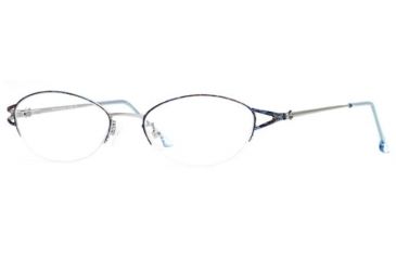 Image of Calligraphy Collections Cecille SESC CECI00 Bifocal Prescription Eyeglasses - Silver Plum SESC CECI005030 SV