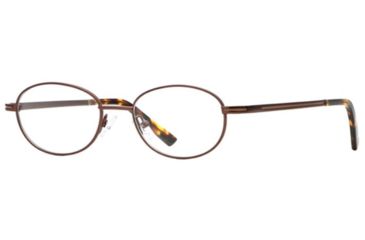 Image of Calligraphy Collections Clancy SESC CLAN00 Bifocal Prescription Eyeglasses - Brown SESC CLAN004845 BN