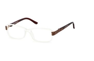 Image of Calligraphy Collections F-391 SESC F39100 Single Vision Prescription Eyeglasses - Col3 - Crystal SESC F391005335 CLR