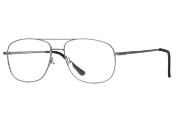 Image of Calligraphy Collections Howard SESC HOWA00 Single Vision Prescription Eyeglasses - Matte Gunmetal SESC HOWA006045 GM