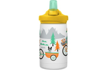 Image of CamelBak 12 oz eddy+ Kids SST Vacuum Insulated, Biking Dogs, 12 oz, 2665107035