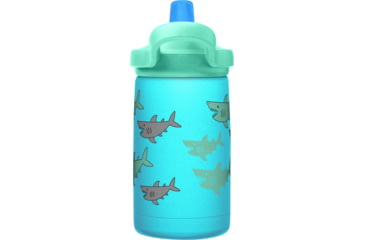 Image of CamelBak 12 oz eddy+ Kids SST Vacuum Insulated, School of Sharks, 12 oz, 2665402035
