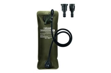 Image of CamelBak CBR X MOLLE Hydration System Reservoir / Mod Kit, Green, 100 oz / 3.0L, 90804