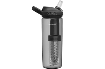 Image of CamelBak eddy+ 20oz Bottle, filtered by LifeStraw, Charcoal, 2553001060