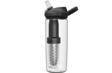Image of CamelBak eddy+ 20oz Bottle, filtered by LifeStraw, Clear, 2553101060